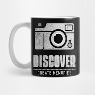 Discover create memories Mug